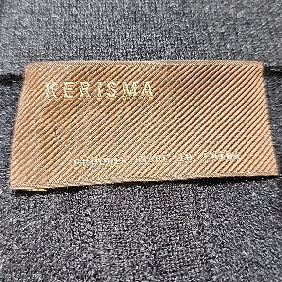 Kerisma Black Long Sleeve Sweater S/M - Picture 7 of 10